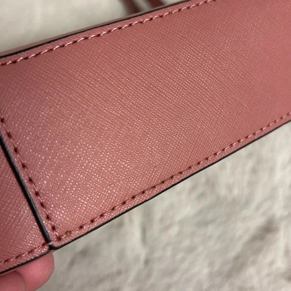 Michael Kors Jet Set Large Saffiano Leather Crossbody Bag - Picture 11 of 16